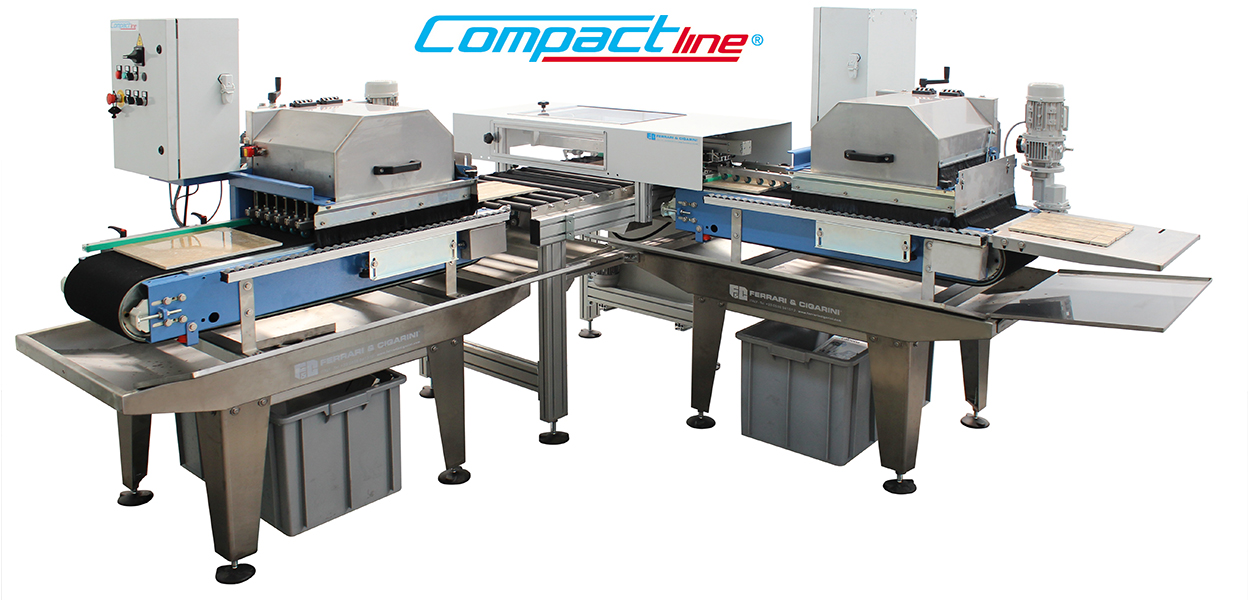 COMPACT LINE - LÍNEA AUTOMATICA PARA EL CORTE EN CERÁMICA, MÁRMOL Y PIEDRA